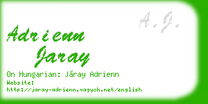 adrienn jaray business card