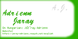 adrienn jaray business card